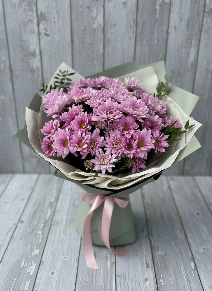 Букет цветов из: Хризантемы в Солнечнодольске