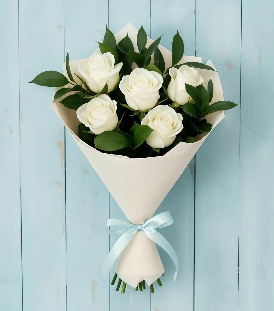 Букет цветов из: Розы в Солнечнодольске