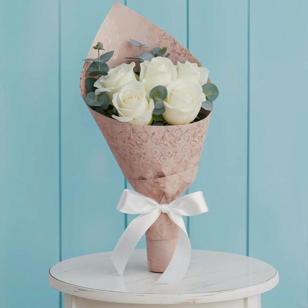 Букет цветов из: Розы в Солнечнодольске