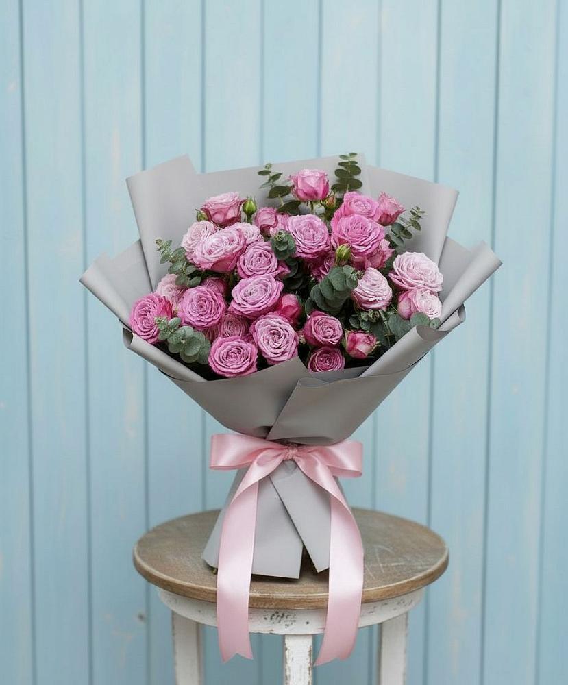 Букет цветов из: Розы в Солнечнодольске