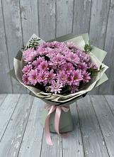 Букет цветов из:  Хризантемы в Солнечнодольске