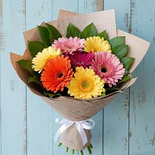 Букет цветов из:  Герберы в Солнечнодольске
