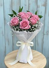Букет цветов из:  Розы в Солнечнодольске