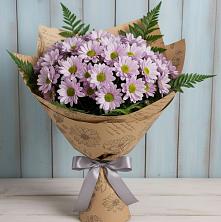 Букет цветов из:  Хризантемы в Солнечнодольске