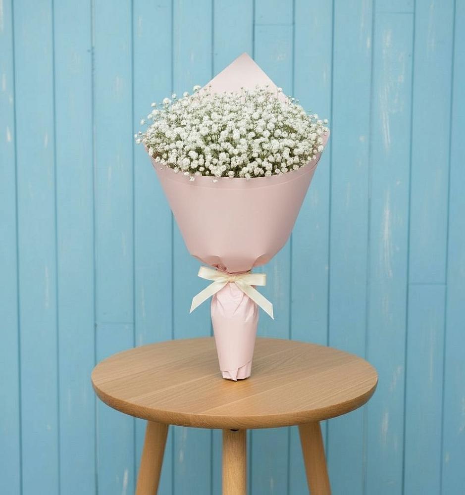 Букет цветов из: Гипсофила в Солнечнодольске