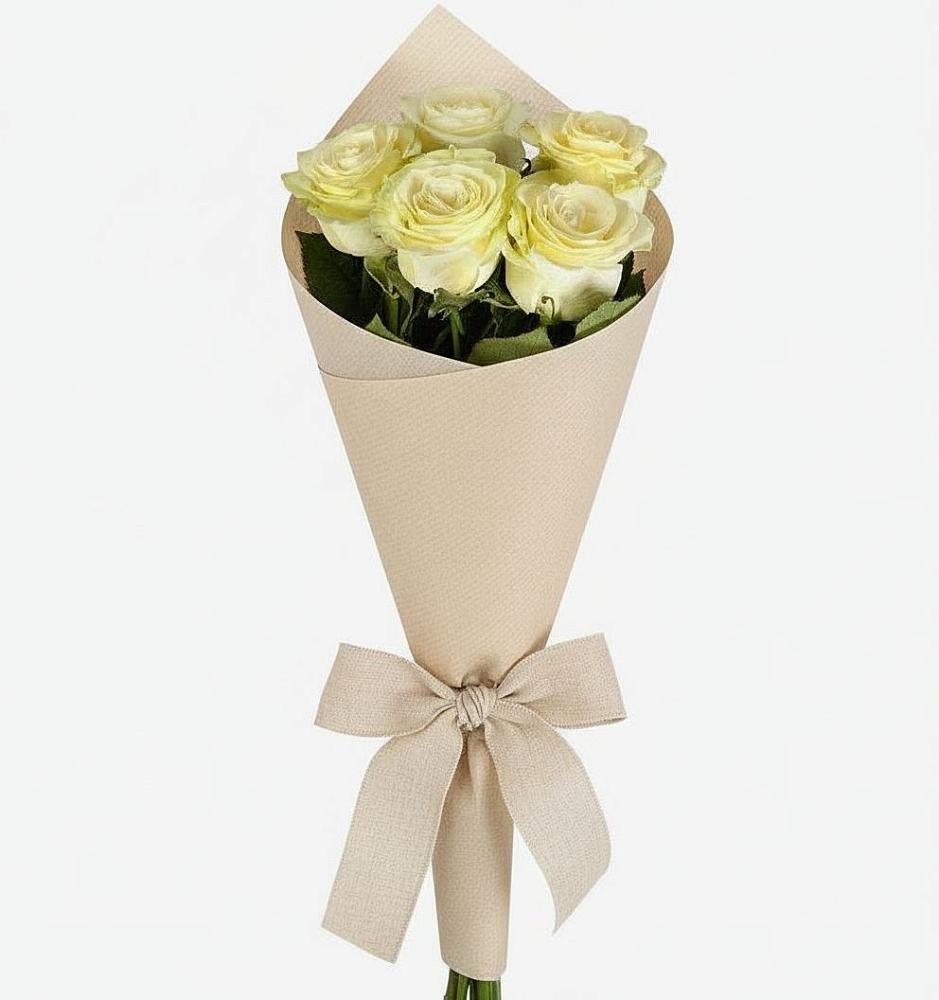 Букет цветов из: Розы в Солнечнодольске