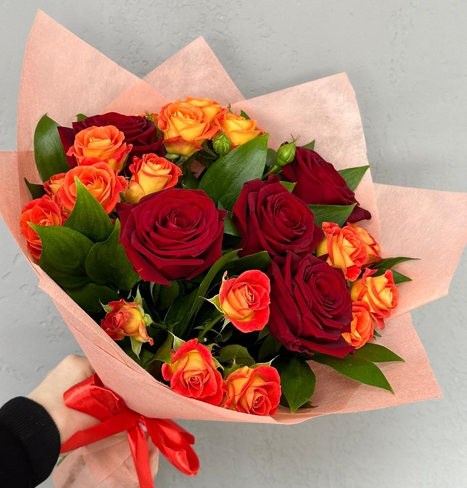 Букет Любовь и восторг в Солнечнодольске