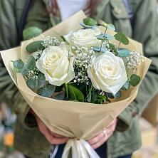 Букет цветов из:  Розы в Солнечнодольске