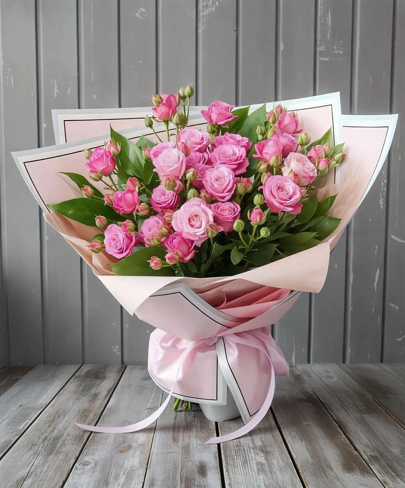 Букет Розовый кустик в Солнечнодольске