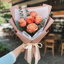 Букет цветов из:  Розы в Солнечнодольске