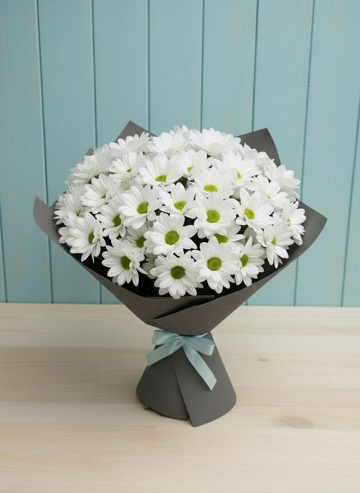 Букет цветов из: Хризантемы в Солнечнодольске