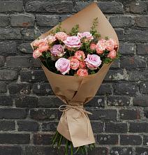 Букет цветов из:  Розы в Солнечнодольске