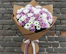 Букет цветов из:  Хризантемы в Солнечнодольске