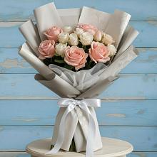 Букет цветов из:  Розы #REPLACE_PRED# Солнечнодольске