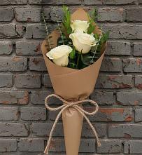 Букет цветов из:  Розы в Солнечнодольске