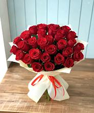 Букет 29 Красных роз в Солнечнодольске