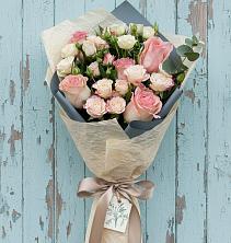 Букет цветов из:  Розы в Солнечнодольске