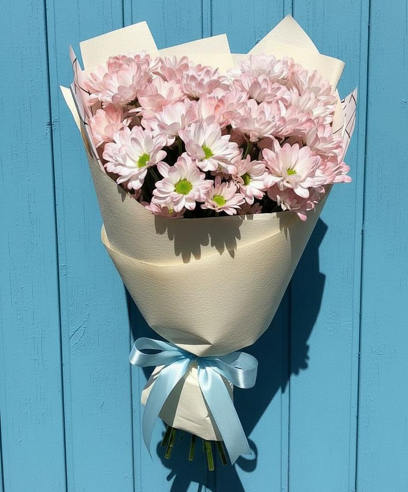 Букет цветов из: Хризантемы в Солнечнодольске