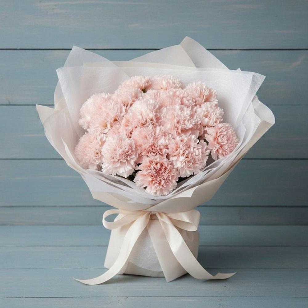 Букет цветов из: Гвоздики в Солнечнодольске