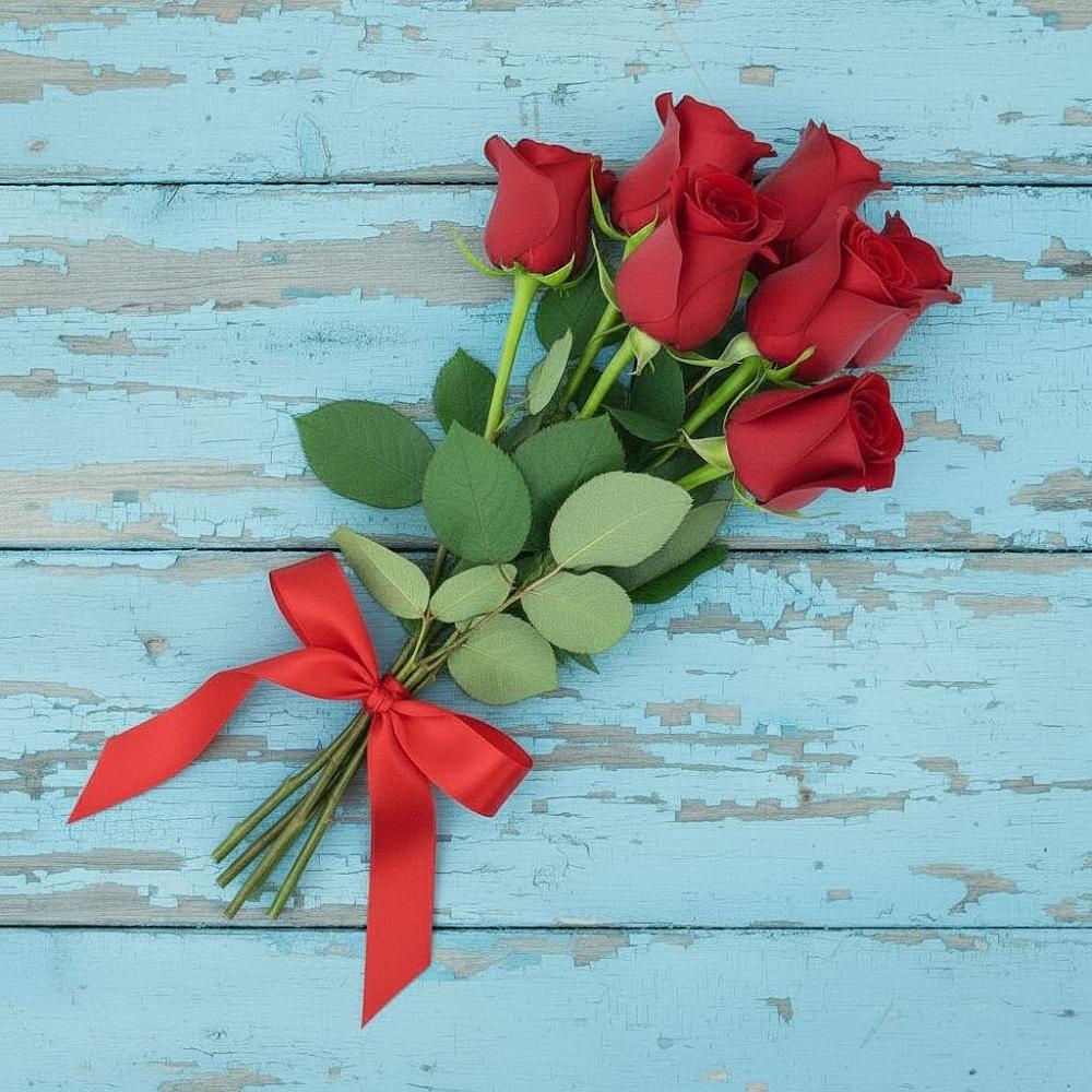 Букет Красные розы в Солнечнодольске