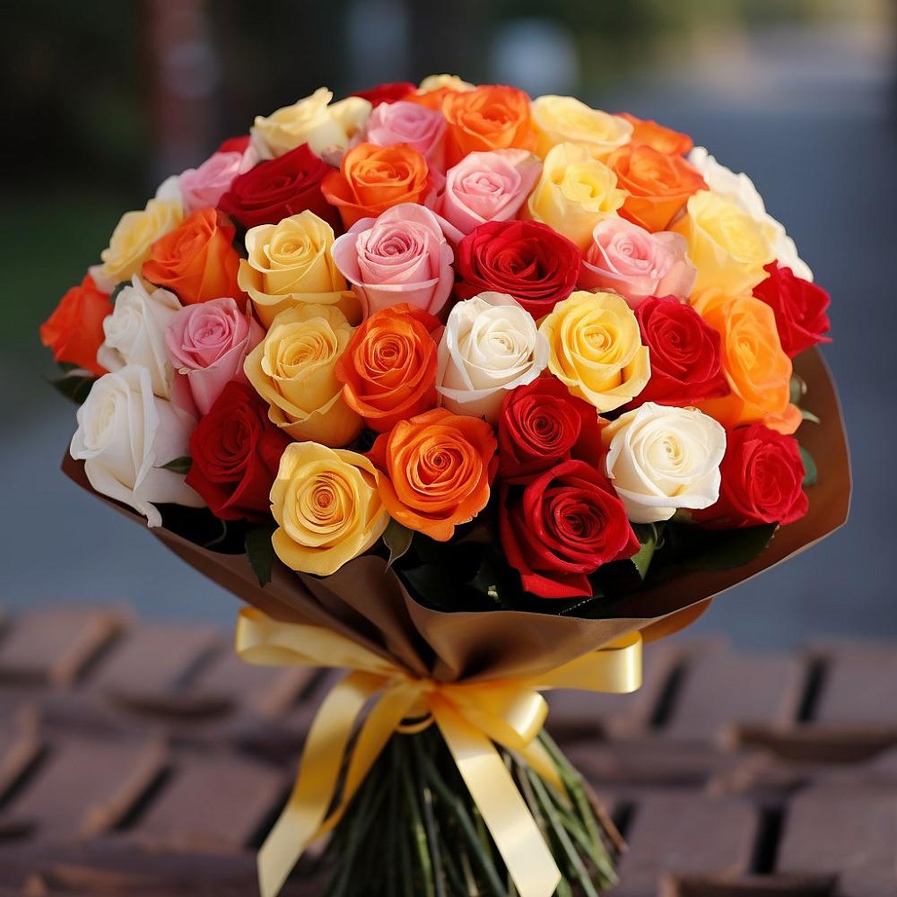 Букет Яркое начало в Солнечнодольске