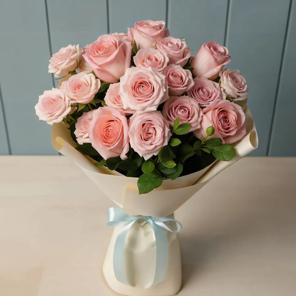 Букет Розовый шарм в Солнечнодольске