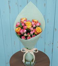 Букет цветов из:  Розы в Солнечнодольске