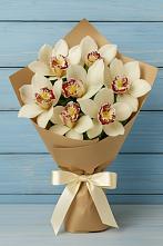 Букет цветов из:  Орхидеи и Розы в Солнечнодольске