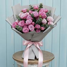 Букет цветов из:  Розы в Солнечнодольске